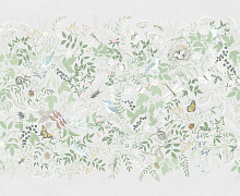 Жёлтые фотообои Factura FLORA CLOVER 1