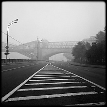 Фотообои мост Wall street GRAYSCALE Grayscale 4