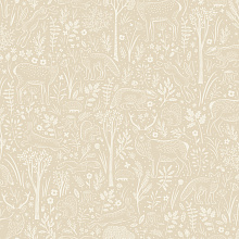 Обои с животными Grandeco Little Dreamers LD 3419