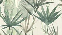 Бело-зеленые обои Rasch Barbara Home Collection 536409