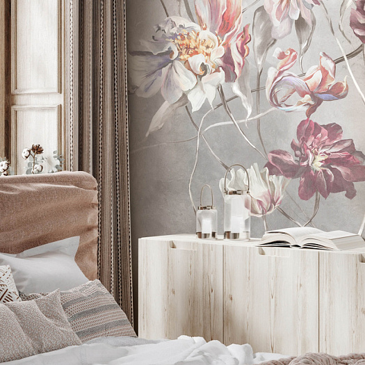 Фотообои в интерьере артикул Floreale-24: 3, FLOREALE 24, Wall street