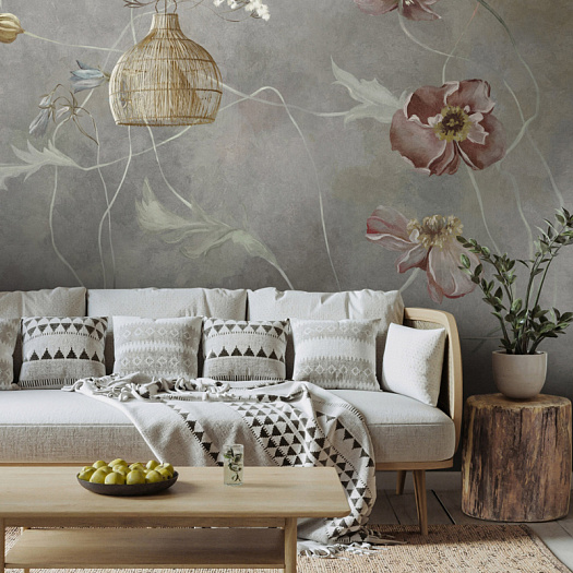 Фотообои в интерьере артикул Floreale-24: 11, FLOREALE 24, Wall street
